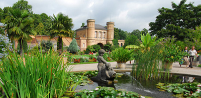 Botanical gardens and Orangerie
